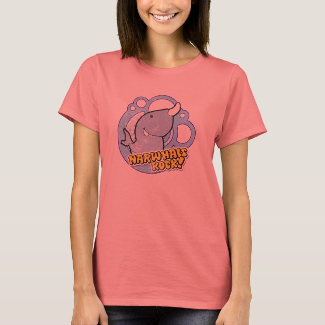 Camiseta Rock Narwhals! (Frente)