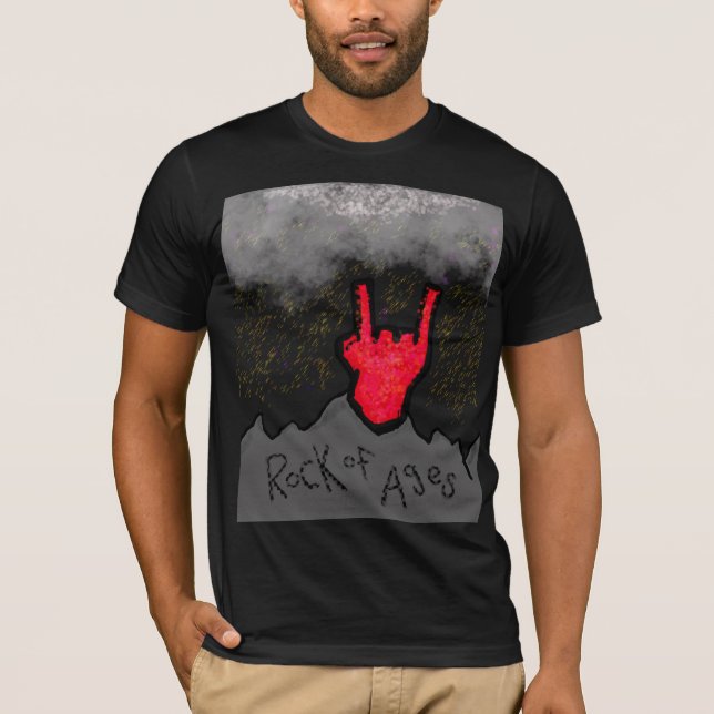 Camiseta Rock of Ages (Frente)