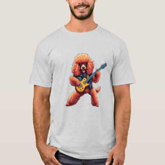 Camiseta Rock On com Poodles