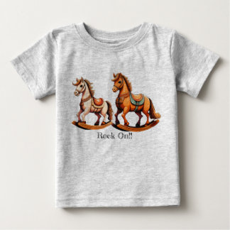 Camiseta Rock On Rocking Horse