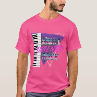 Camiseta Rock Orientado para Adultos família AOR