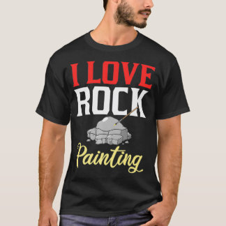 Camiseta Rock Painting Artist Ideas Premium _