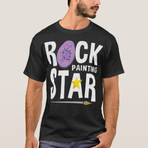 Camiseta Rock Painting Funny Rock Hunting Encontrando Estre