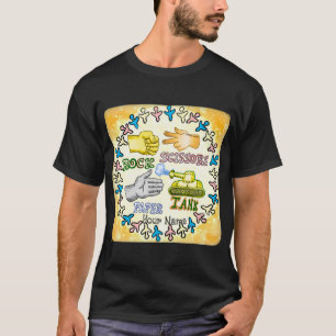 Camiseta Rock Paper Tank