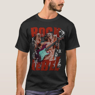 Camiseta Rock Rebel Angel Gothic Rock