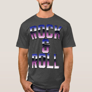 Camiseta Rock Roll anos 80