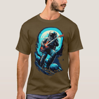 Camiseta Rock Roll Music Concert Festival Astronaut Space G