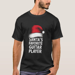 Camiseta Rock Roll Natal - Tambor de Violão Papai Noel