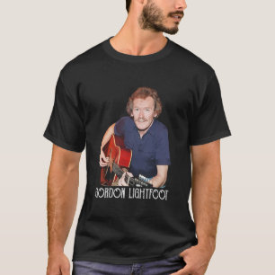 Camiseta Rock Singer Gordon Lightfoot