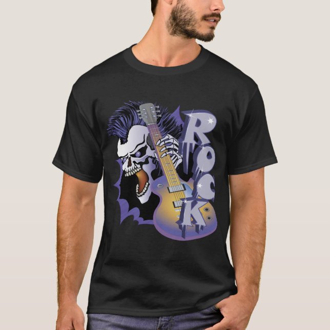 Camiseta Rock Skull (Frente)