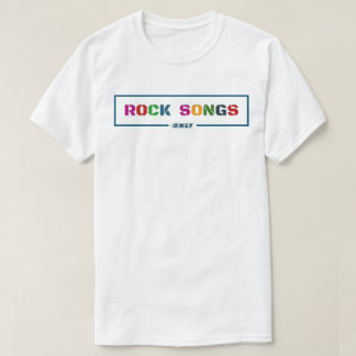 Camiseta Rock Somente Músicas
