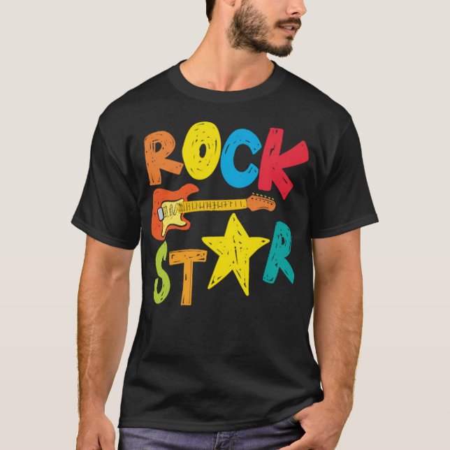 Camiseta Rock Star (Frente)