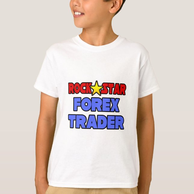 Camiseta Rock Star Forex Trader (Frente)