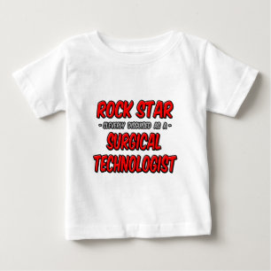 Camiseta Rock Star. Tecnólogo Cirúrgico