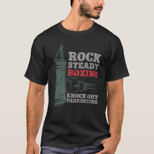 Camiseta Rock Steady Boxing Bata Parkinsons Boxing
