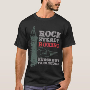 Camiseta Rock Steady Boxing Bata Parkinsons Boxing