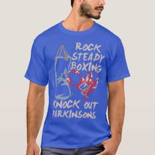Camiseta Rock Steady Boxnock Out Parkinsons Fighter