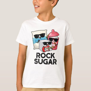Camiseta Rock Sugar Funny Comida Pun