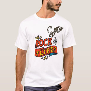 Camiseta Rock Surfer Estilo Quadrinho Vintage