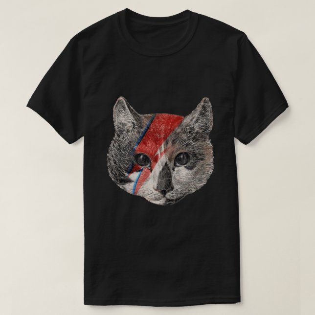 Camiseta Rock the Bowie Cat Feed T-Shirt.png (Frente do Design)