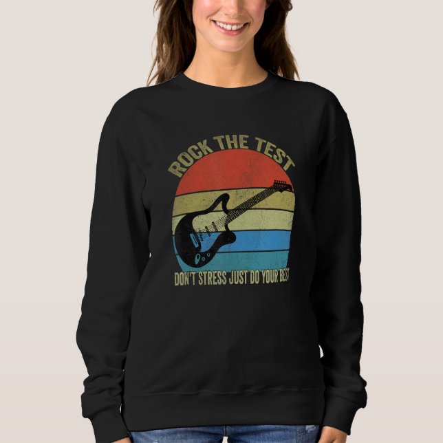 Camiseta Rock The Test Donn Stress Test Day Testing Day Te (Frente)