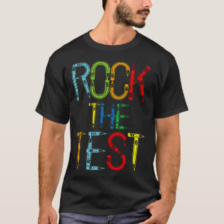 Camiseta Rock The Test Teacher Day Funny Testing Day T