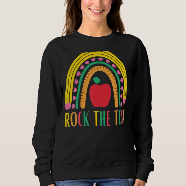 Camiseta Rock The Test Testing For Teachers (Frente)