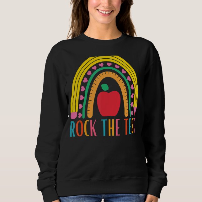 Camiseta Rock The Test Testing For Teachers (Frente)