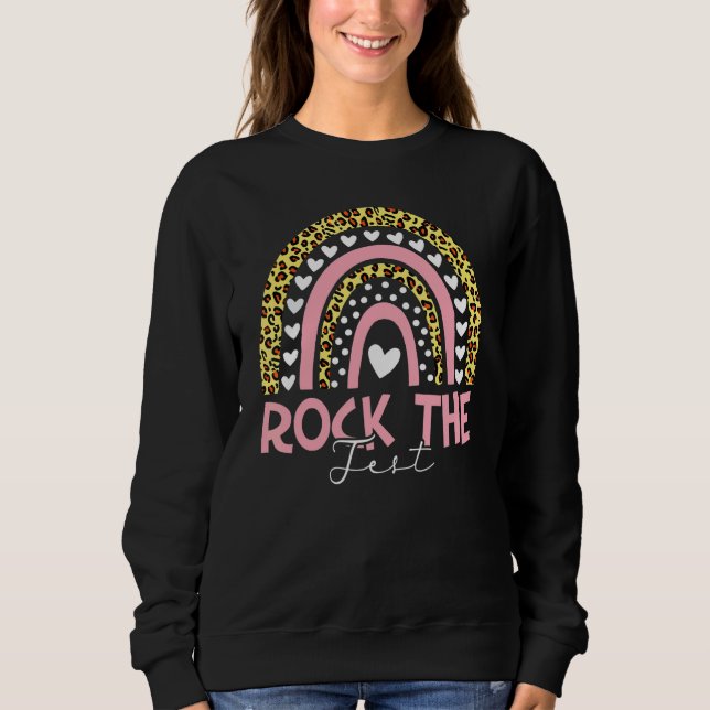 Camiseta Rock The Test Testing For Teachers (Frente)