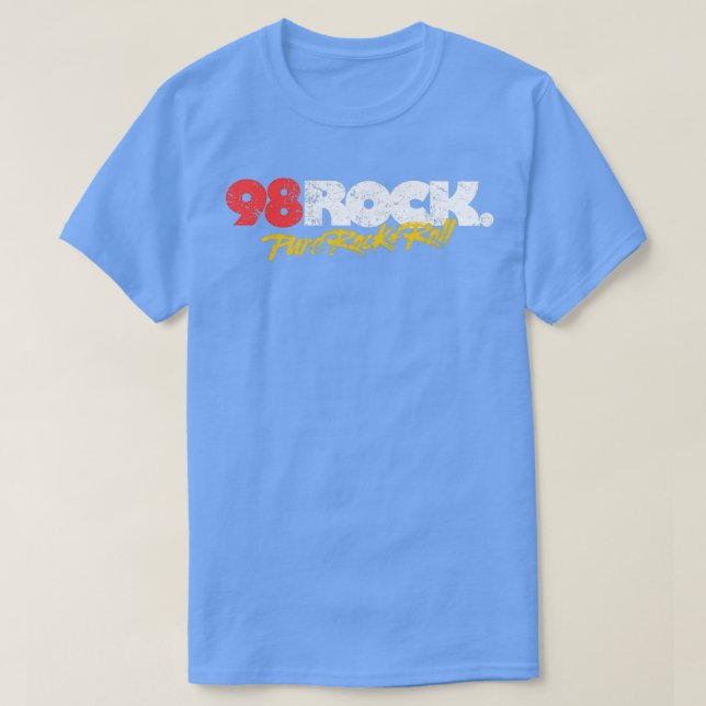 Camiseta Rock Vintage Retro Distinto (Frente do Design)