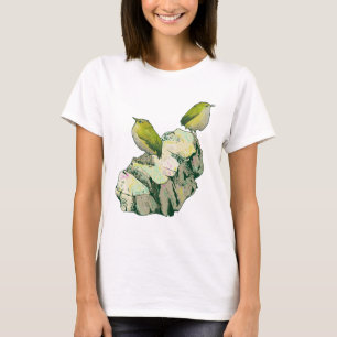 Camiseta Rock Wren Pássaros Nova Zelândia