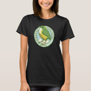 Camiseta Rock Wren Piwauwau Nz Bird