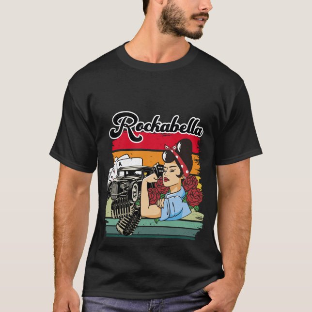 Camiseta Rockabella Forever Vintage Rockabilly (Frente)