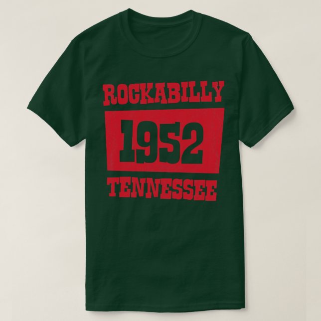 Camiseta Rockabilly 1952 Vintage (Frente do Design)