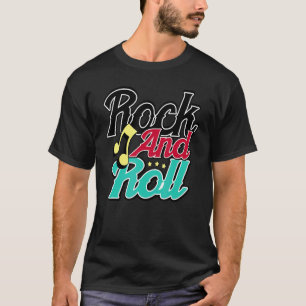 Camiseta Rockabilly - Festa de Salto de Pedra de Rock e Rol