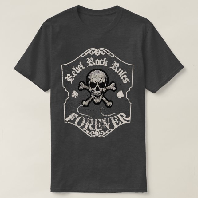 CAMISETA ROCKABILLY REBEL (Frente do Design)