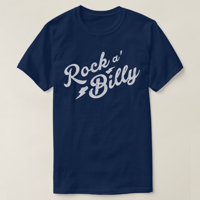 Camiseta Rockabilly Vintage (Frente do Design)