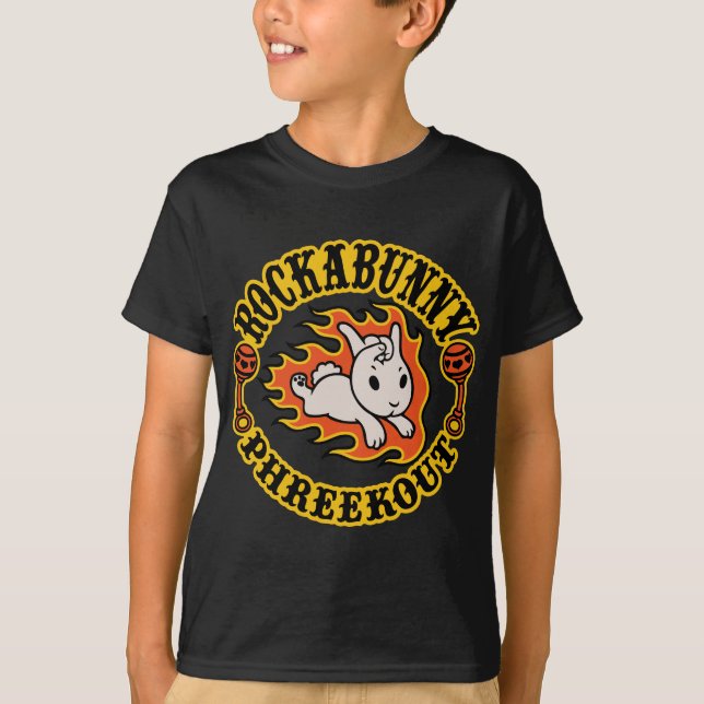Camiseta Rockabunny Phreekout! (Frente)