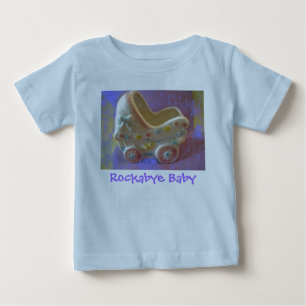Camiseta Rockabye Baby Buggy/presentes de chá