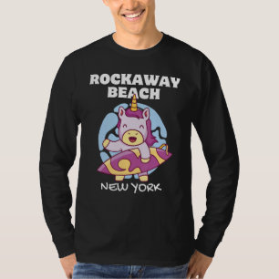 Camiseta ROCKAWAY BEACH - NOVA YORK Surf Vintage - Unicórni