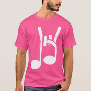 Camiseta Rocker de pedacinhos de metal pesado com duro