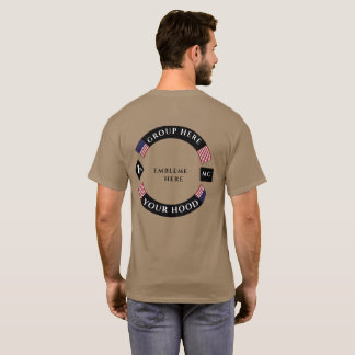 CAMISETA ROCKER MOTOCICLO AMERICANO