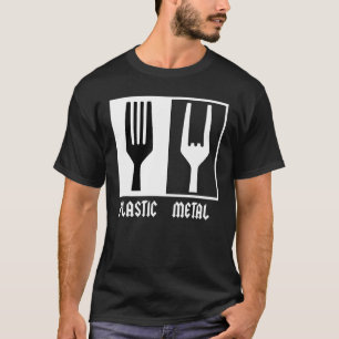 Camiseta Rocker Rock Metal Plastic Fork Rock