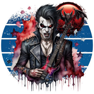 Camiseta Rocker Vampiro