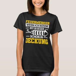 Camiseta Rocket Böllern no Ano Novo em Pyrotechnik