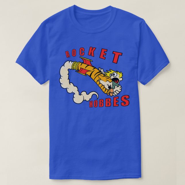 Camiseta Rocket Hobbes (Frente do Design)