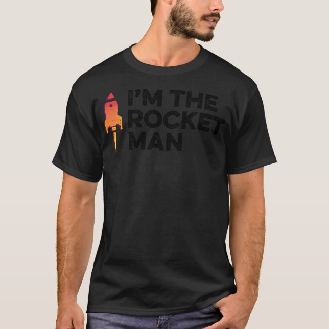 Camiseta Rocket Man (Frente)