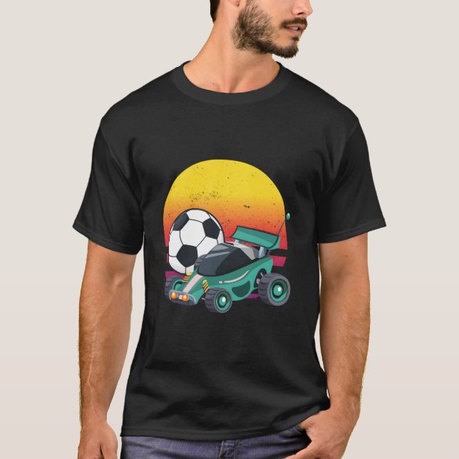 Camiseta Rocket Rc Soccer Car League (Frente)