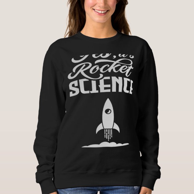 Camiseta Rocket science Saying Aerospace Scientist (Frente)