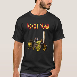 Camiseta Rocket, Sim! O Heavy Metal encontra o aquecedor a